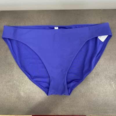 Calvin Klein Swimwear Womens Bikini Bottoms Size L Purple 