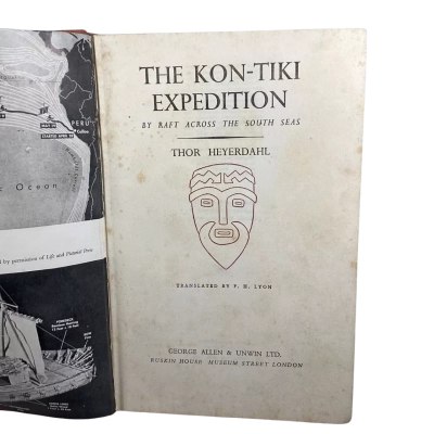 The Kon-Tiki Expedition By Raft Across the South Seas Written By Thor Heyerdahl Published 1951