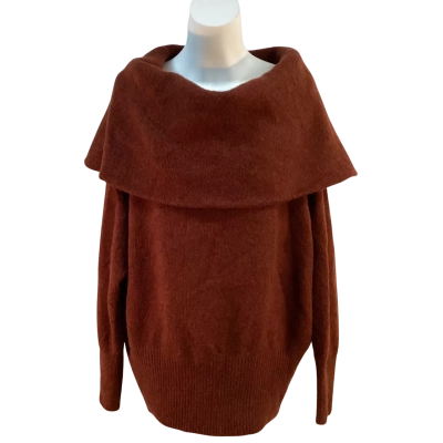 Women’s XL Country Road Brown Jumper