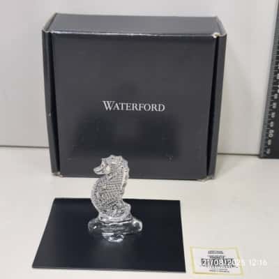 Waterford Crystal SeaHorse in box 