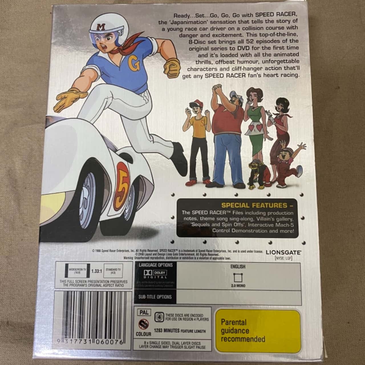 Speed Racer Volume 5 Speed Racer The Complete Series Collection 8Disc Set(s)