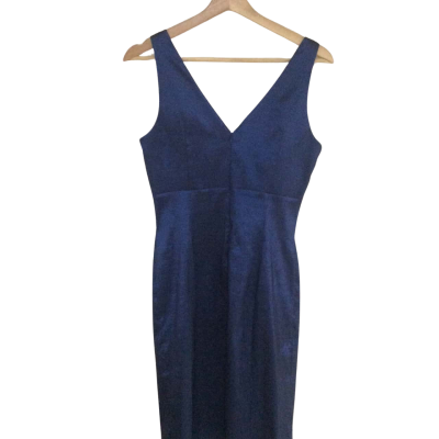 Calvin Klein Womens  Size 8 Cocktail Dress Blue 