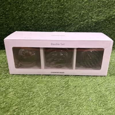 Country Road Christmas Bauble Set (New in Box) 
