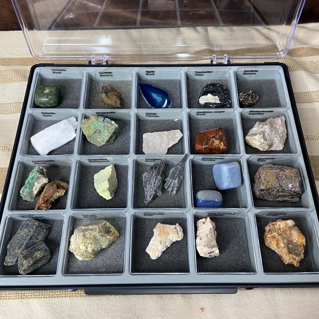 Us Ed History Rocks Rocks and Precious Minerals, National Geographic, Set Five(s) - Used ...