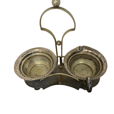 EPNS Vintage Sugar and Cream Holder Made in England