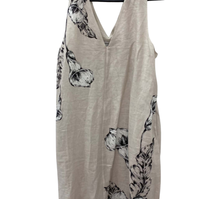 Sussan Womens  Size 14 Sleeveless Dress  Beige / Pattern 