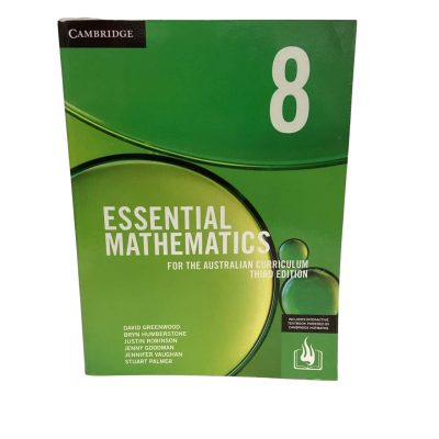 Essential Mathematics for the Australian Curriculum Year 8 (Paperback) David Greenwood, Bryn Humberstone, Justin Robinson, Jenny Goodman, Jennifer Vaughan, Stuart Palmer.