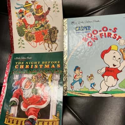 Little golden books, Christmas, classic, children’s books