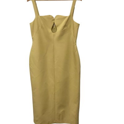 Camilla & Marc Womens  Size 14 Cocktail Dress Mustard / Yellow 