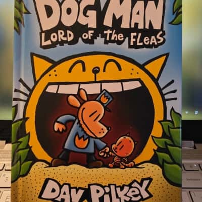 DOG MAN Lord of the Fleas by Dav Pilkey