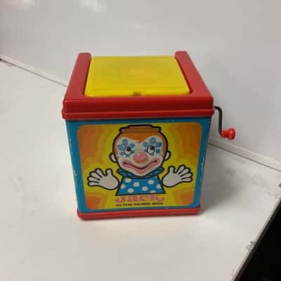 Vintage jack in the box from Mattel