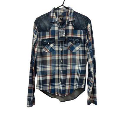 ZARA MAN DENIM COUTURE MENS SHIRT. SIZE M. BRAND NEW 