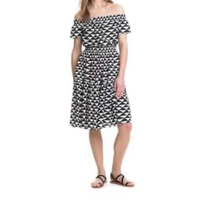 BNWT Country Road Diamond Print Dress.  Size S