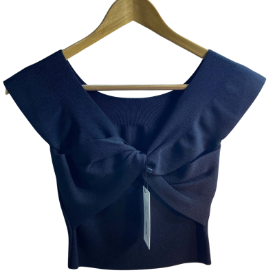 Sheike Womens  Size XS Bella Knit Top Black 