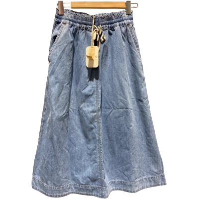 Elm Womens  Size 6 Denim Skirt Blue 