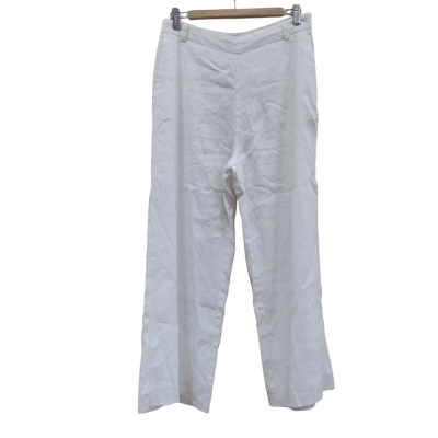 Witchery Womens Size 8 Casual Pants White (14)