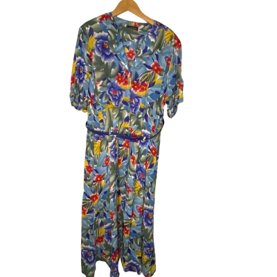 Stitches Womens  Size 18 Short Sleeve Dress  Floral / Multicoloured 