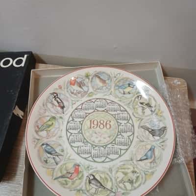 Wedgwood Calendar Plate For 1986