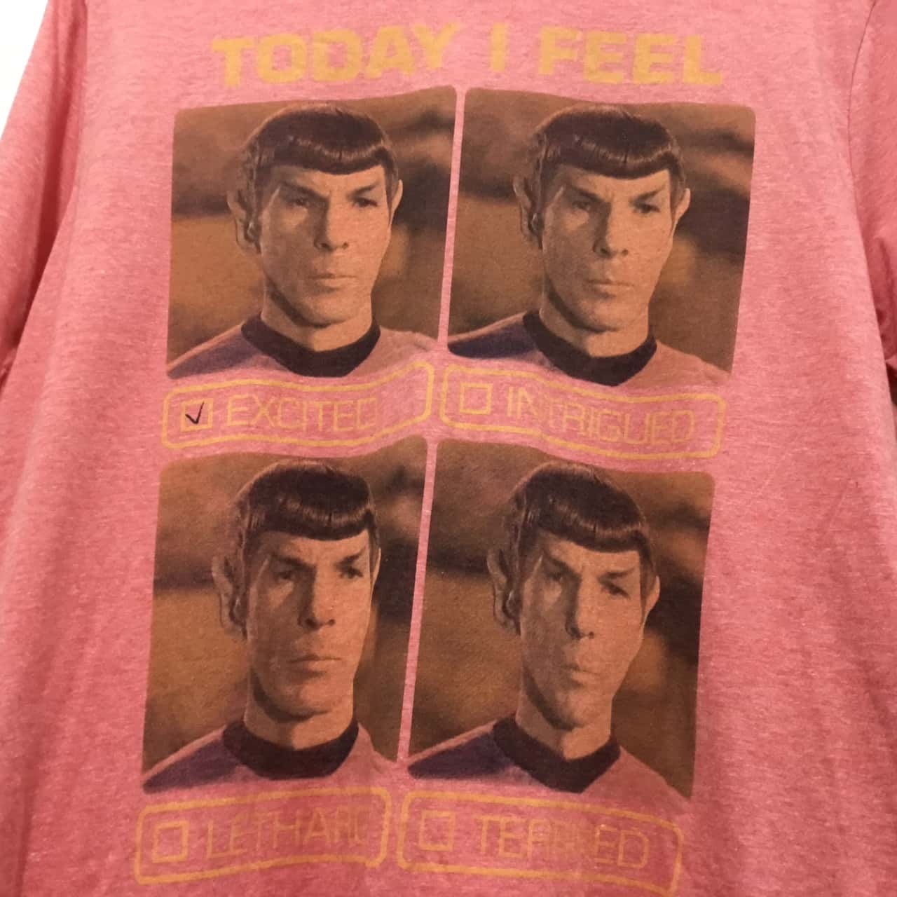 Mens Star Trek T-Shirt Medium