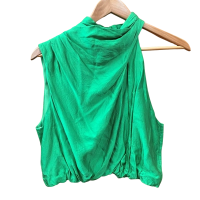 Sheike Emerald Green Asymmetrical Top Size 12 