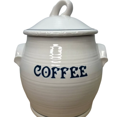 Hornsea Pottery Pantry Coffee Canister England Ceramic