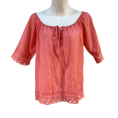 Addictive Italy Womens Size M / S Top Pink  