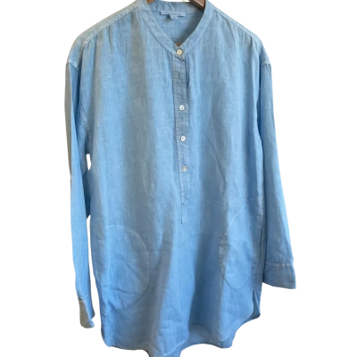 “Trenery” Womens  Size L - Long Sleeve Shirt Blue 