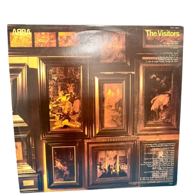 Abba The Visitors Vinyl Lp Record 