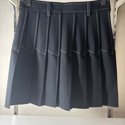Ladies Dion Lee Column Pleat Mini Skirt Size 4 - EUC
