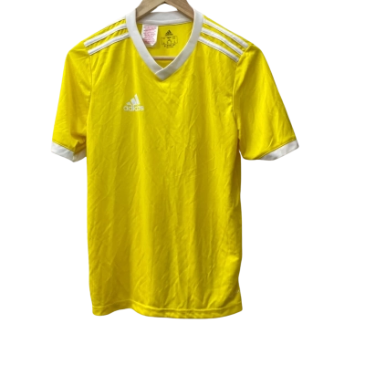 Adidas Kids  Size 13 / 14 White / Yellow Top