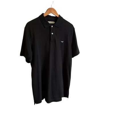 “R.M. Williams” Mens  Size L -Short Sleeve Shirt  - Black  