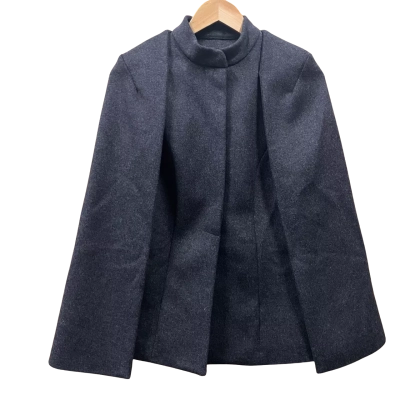 Saba Dark Grey Cape Jacket Size 6