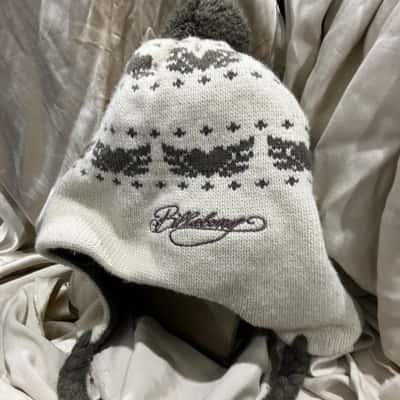 Billabong Womens  Size One Size Beanie Cream / Green 