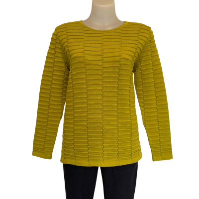 Milano Designer Knitwear.  Merino Blend Knit.   Size M 