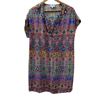 Blue Illusion Womens Size S Casual Dress Multicoloured 