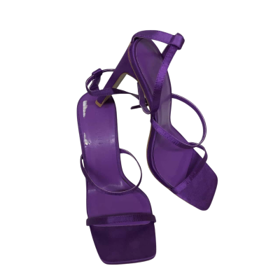 Billini Womens  Size 7 Purple/Grape Satin 'Tiaka' NEW
