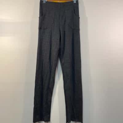  Womens  Size 8 Leggings Grey 