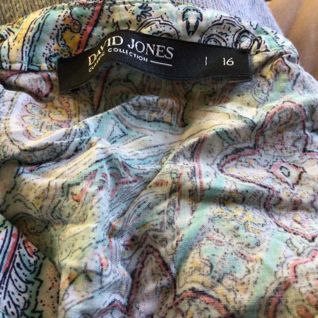 David Jones Size 16 Paisley Tunic(s)