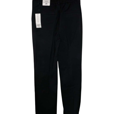  Giodano Men's Size 28 Black Long Slim Fit Slacks NEW  