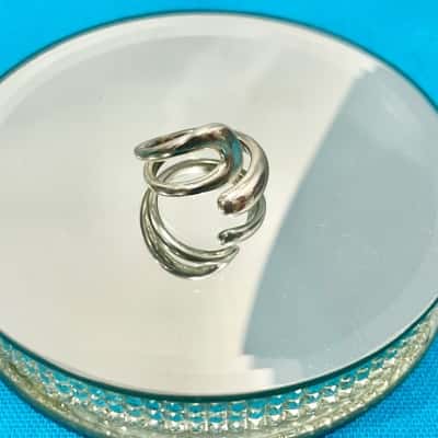 925 Silver Wave Ring 