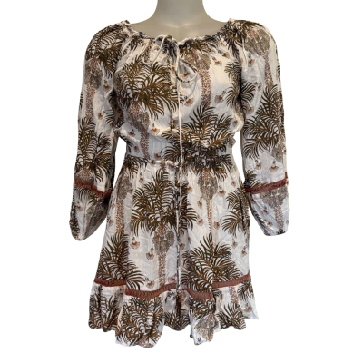 Tigerlily.  Summer Floral Short Dress.   Size 6 