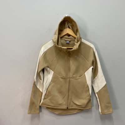 Puma Womens  Size XS Hooded Jacket Beige / Natural 