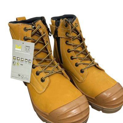  MUNKA  Size 8 Steelcap Boots  Brown 