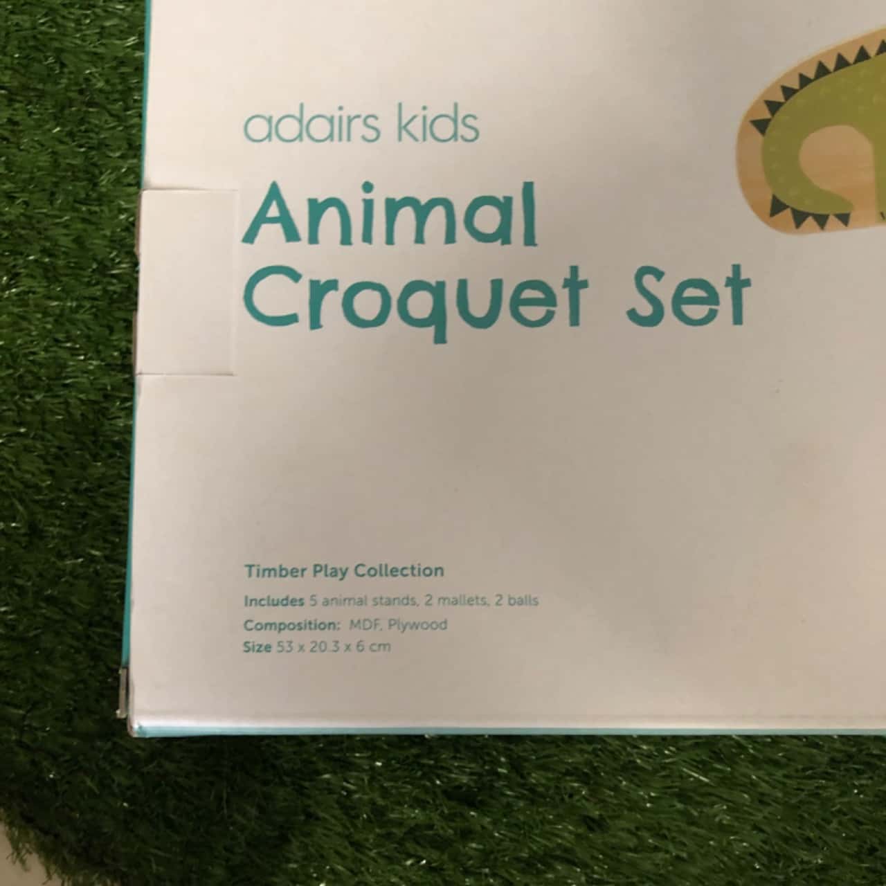 Adairs Kids Animal Croquet Set (s)