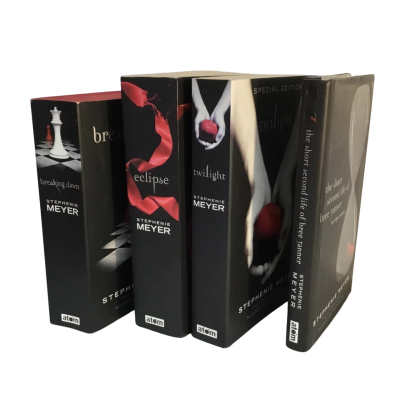 Stephanie Meyer Books as pictured 