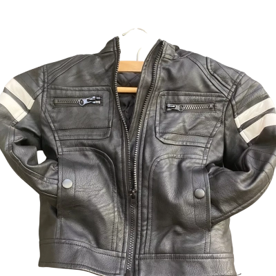 Kids Size 4 Jacket Black  