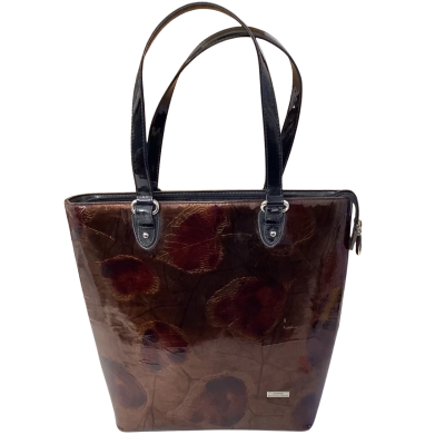 Serenade Beverly Hills Collection Leaf Print Tote Bag