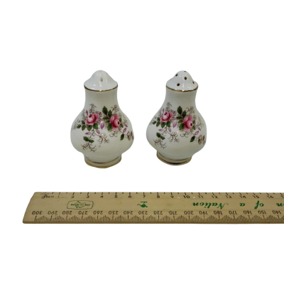 Vintage Royal Albert 'Lavender Rose' Salt And Pepper Shaker