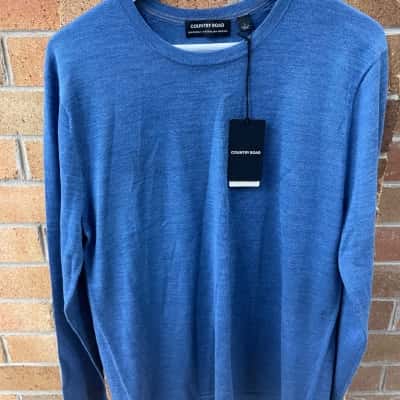 Country Road Mens  Size L Light Blue Long sleeve shirt 