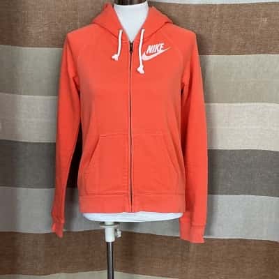 Nike Womens  Size S Hoodie Burnt Orange 
